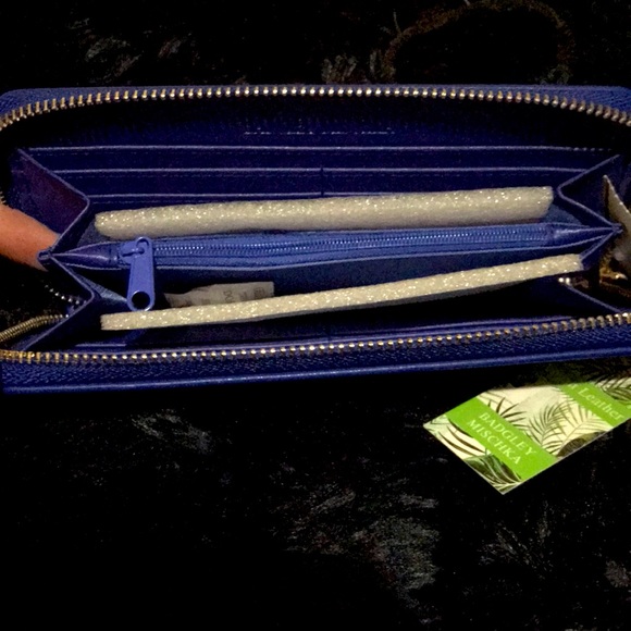 NWT! Cobalt Blue Wallet by Bischka Madgley - Picture 3 of 4
